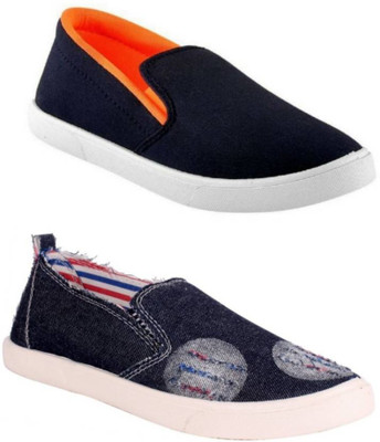 

Hotstyle 2-Pair Combo Loafers For Men(Multicolor