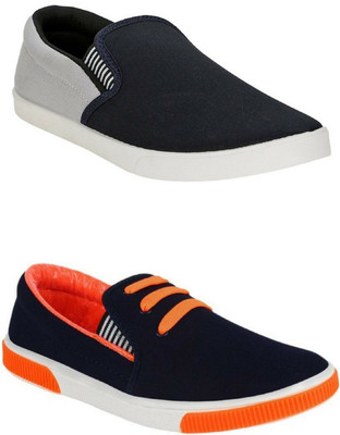 

Hotstyle 2-Pair Combo Loafers For Men(Multicolor