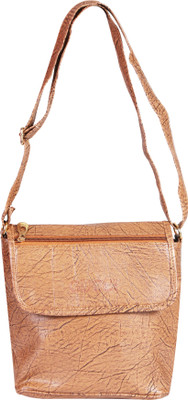 

Howdy Women Casual Brown PU Sling Bag