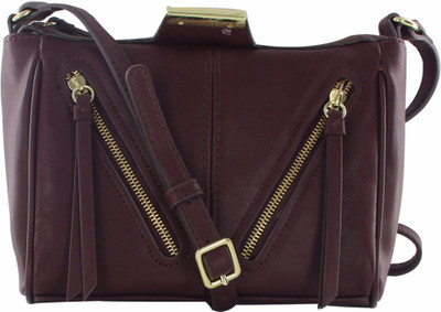 

Nine West Women Casual Red PU Sling Bag