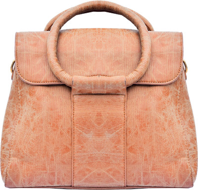 

HideMate Girls Casual Tan PU Satchel