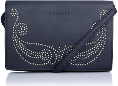 

Caprese Girls Casual Blue PU Sling Bag