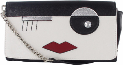 

Nine West Women Evening/Party White PU Sling Bag