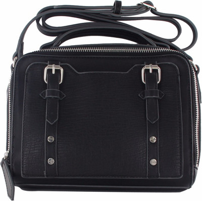 

Nine West Women Casual Black PU Sling Bag