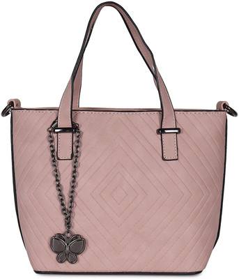 

Butterflies Women Casual Pink PU Hand-held Bag