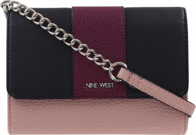 

Nine West Women Evening/Party Pink PU Sling Bag
