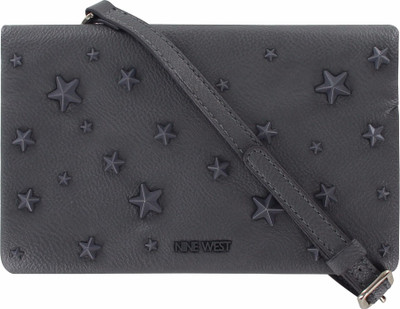 

Nine West Women Casual Grey PU Sling Bag