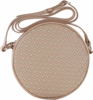 

Nine West Women Casual Beige PU Sling Bag