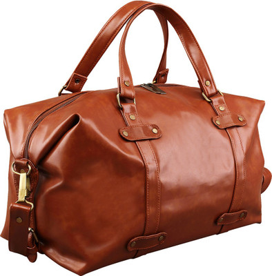 

2AM Unisex Faux LeatherTavel Essentials/Travel bags (Brown) Small Travel Bag(Brown)