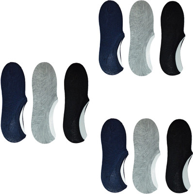 ashirwad Men & Women Solid Low Cut(Pack of 9)