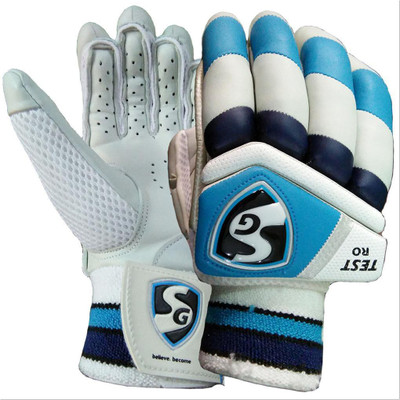 

SG Test Ro Batting Gloves (Men, Multicolor), White