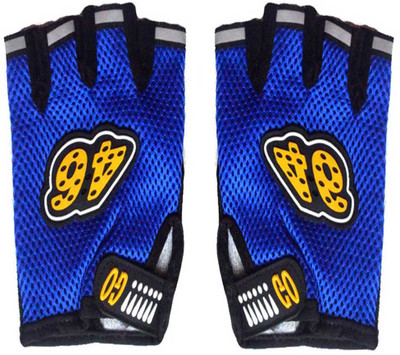faynci 2018 New Blue fancy New Riding /Sports / Gym / Weight Lifting / Cycling Gloves for Men, Wome, Boys & Girls Riding Gloves(Blue)