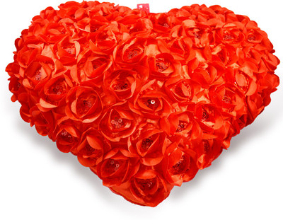 

TruOm Glitter Flowers With Heart - 30 mm(Red)