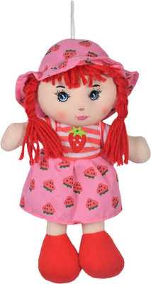 

Ultra Cute Hanging Baby Doll Soft Toy - 10 inch(Pink)