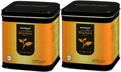 

Healthbuddy Premium Darjeeling Black Tea 2 Packs of 100 gm Each Herbs Black Tea(200 g, Box)