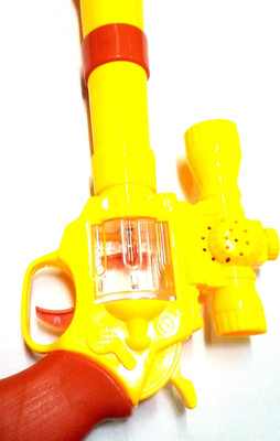 

OM projection music strik gun electric toys, Size- 36/20 cm(Multicolor)