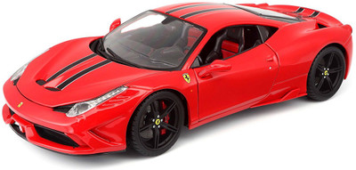 

Bburago Ferrari 458 Speciale, Scale 1:18 Model Diecast Car, Color-Red(Red)