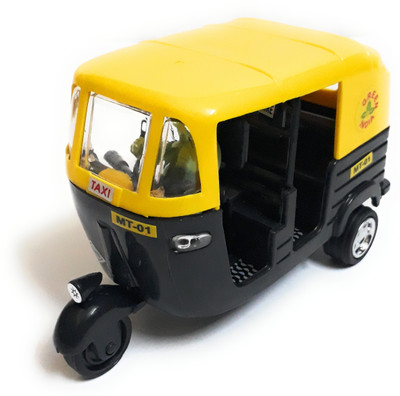 

The Game Begins Auto Rikshaw Toy for kids, Black Color(Black)