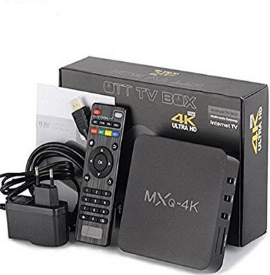 

Crystal Digital 4K Video Coding Ultra Hd Android Smart Tv Box Compatible With All Android 1250 inch DVD Player(Black)
