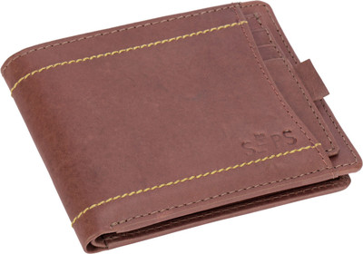 

Da STEPS Men Brown Genuine Leather Wallet(6 Card Slots), Chocolate brown