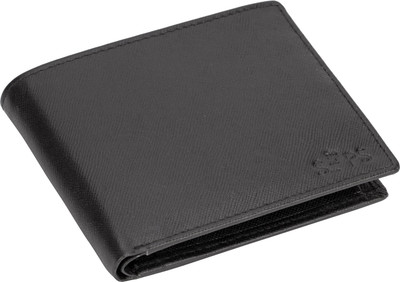

Da STEPS Men Black Genuine Leather Wallet(3 Card Slots)