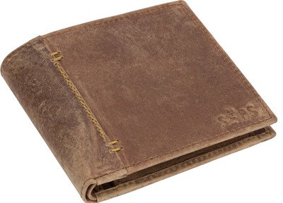 

Da STEPS Men Brown Genuine Leather Wallet(2 Card Slots)