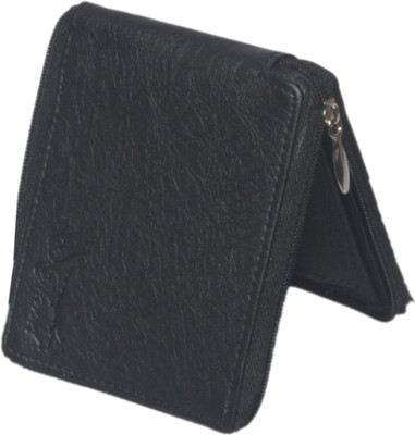 

SkyLand Boys Black Artificial Leather Wallet(3 Card Slots)