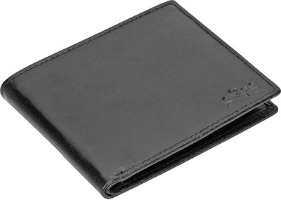 

Da STEPS Men Black Genuine Leather Wallet(6 Card Slots)