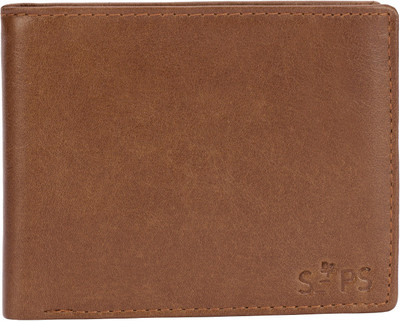 

Da STEPS Men Tan Genuine Leather Wallet(6 Card Slots), Dark tan