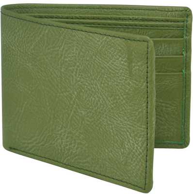 

Jaxer Men Green Artificial Leather Wallet(6 Card Slots), Jmw706