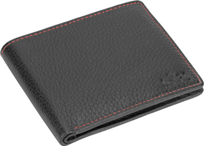 

Da STEPS Men Black Genuine Leather Wallet(3 Card Slots)