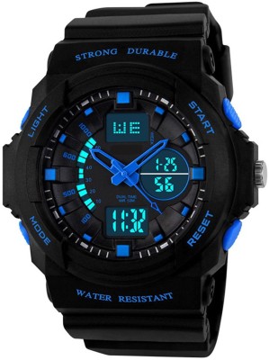 

VILAM Sports Analogue-Digital Blue Dial Men's Watch Watch - For Men