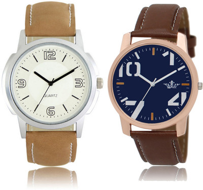 

CM Men Watch Combo With Casual Look LR 016 _ LD 03 Watch - For Men