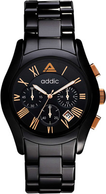 

Addic Elegenant Rosegold Black Dial Watch - For Men