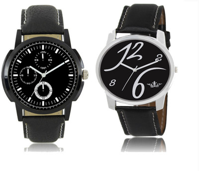 

CM Men Watch Combo With Casual Look LR 013 _ LD 02 Watch - For Men