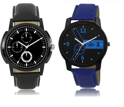 

SRK ENTERPRISE Attractive Look Printed Dial Men Watch Combo LR 013 _LD 01 Watch - For Men
