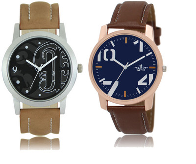

SRK ENTERPRISE Attractive Look Printed Dial Men Watch Combo LR 014 _ LD 03 Watch - For Men