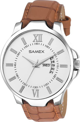 

SAMEX LATEST STYLISH FASHIONABLE BRANDED BIG DIAL BEST FASHION SALES PRICE DISCOUNTED VALENTINE POPULAR WORKING DAY DATE Watch - For Men