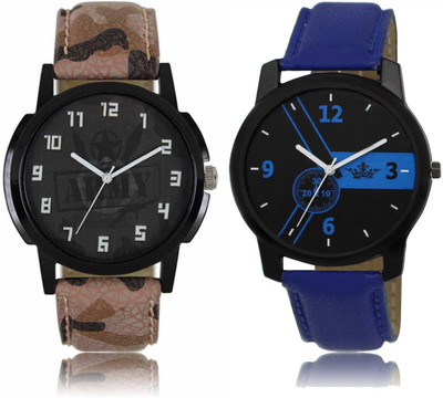 

CM Men Watch Combo With Casual Look LR 03 _ LD 01 Watch - For Men