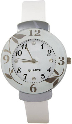 

AD Global AD-239 White Printed Dial Watch - For Girls