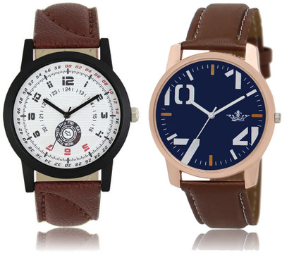 

CM Men Watch Combo With Casual Look LR 011 _ LD 03 Watch - For Men