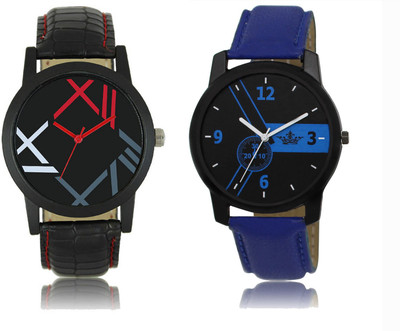 SRK ENTERPRISE Attractive Look Printed Dial Men Watch Combo LR 012 _LD 01 Watch - For Men