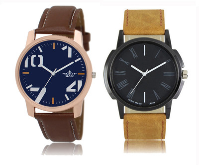 

CM Men Watch Combo With Casual Look LR 019 _ LD 03 Watch - For Men