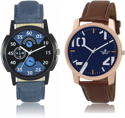 

CM Men Watch Combo With Casual Look LR 02 _ LD 03 Watch - For Men