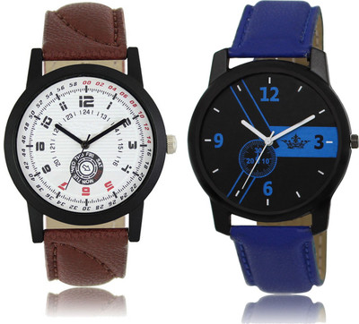 

SRK ENTERPRISE Attractive Look Printed Dial Men Watch Combo LR 011 _LD 01 Watch - For Men