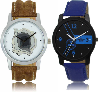 

SRK ENTERPRISE Attractive Look Printed Dial Men Watch Combo LR 09 _LD 01 Watch - For Men