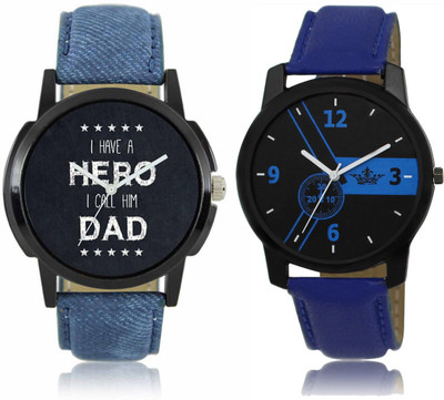 

CM Men Watch Combo With Casual Look LR 07 _ LD 01 Watch - For Men