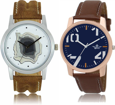 

SRK ENTERPRISE Attractive Look Printed Dial Men Watch Combo LR 09 _ LD 03 Watch - For Men