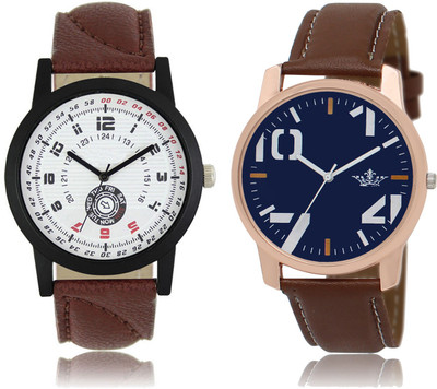 

SRK ENTERPRISE Attractive Look Printed Dial Men Watch Combo LR 011 _ LD 03 Watch - For Men