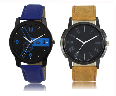 

SRK ENTERPRISE Attractive Look Printed Dial Men Watch Combo LR 019 _LD 01 Watch - For Men